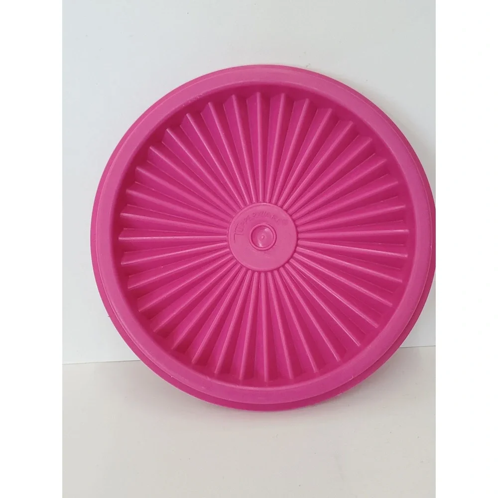 Tupperware Pink Sunburst Replacement Lid Seal 812-50‎ 5 Inch Round